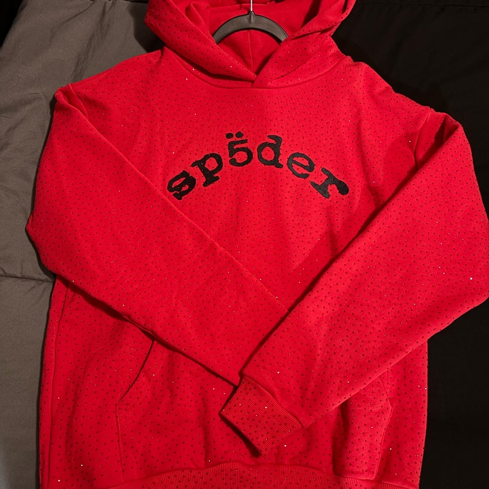 Spöder Red Men's Hoodie Sweater